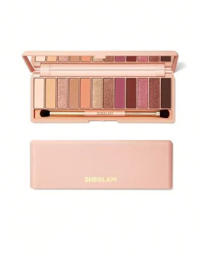 SHEGLAM Berry Palette Nude Metallic Matte Eyeshadow