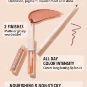SHEGLAM 3 in 1 Lip Liner and Lip Duo Set