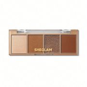 SheGlam Essential Square Eyeshadow Quad-Veil
