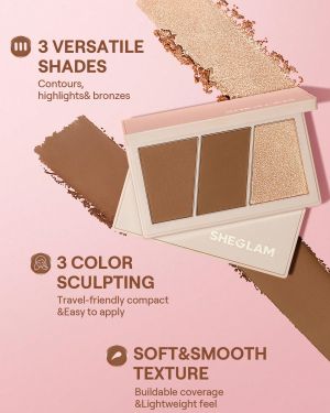 SHEGLAM Trio Hero Face Contour Palette