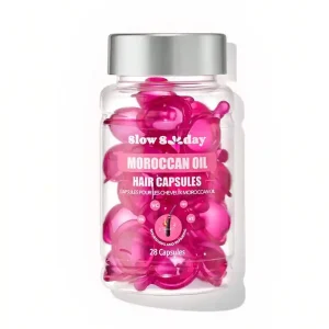 SlowSunday Moroccan Oil Hair Capsules 28 Capsules 28G