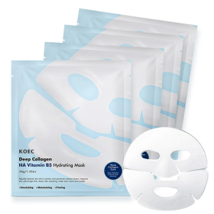 KOEC HA & Vitamin B5 Deep Collagen Hydrating Face Mask 1 pc