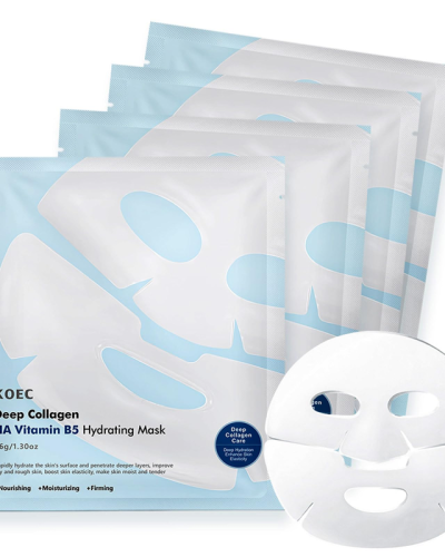 KOEC HA & Vitamin B5 Deep Collagen Hydrating Face Mask 1 pc