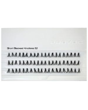 Provoc Blackest Short -Knotless Lashes  52