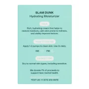 Bubble Slam Dunk Hydrating Moisturizer
