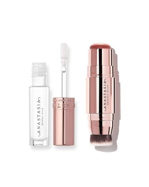 ANASTASIA BEVERLY HILLS STICK BLUSH & MINI LIPGLOSS KIT – SOFT ROSE / CRYSTAL