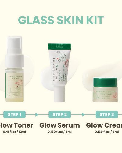 AXIS-Y The Mini Glow Trio Dark Spot Correcting Travel Size Gift Set