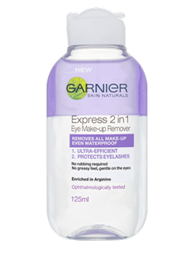 GARNIER EYE MAKE UP REMOVER 125 ML