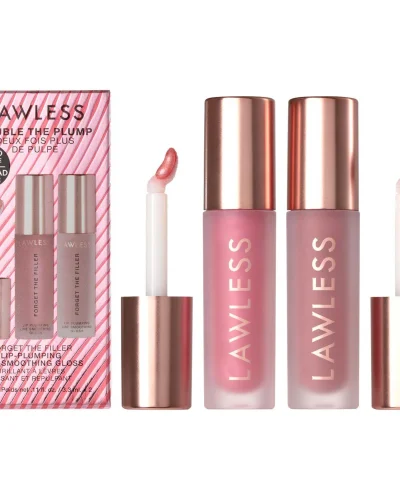 LAWLESS Double the Plump Lip Gloss Set