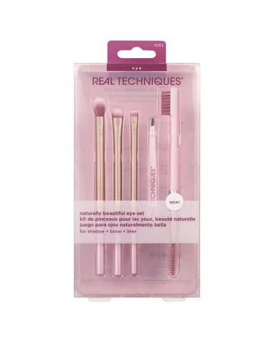 REAL TECHNIQUE NATURALLY BEAUTIFUL EYE BRUSH KIT (5)