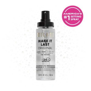Milani Setting Spray + Primer, Make It Last Original - Natural Finish with Niacinamide for Hydration, Setting Spray for Makeup and Face Primer, 3-in-1 Prime + Hydrate + Set, 2.03 Fl. Oz