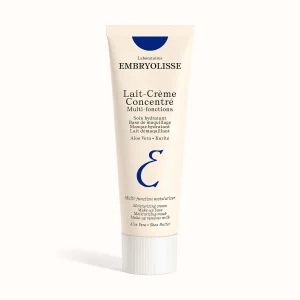Embryolisse Lait-Crème Concentré, Multifunction Daily Moisturizer, Primer, and Makeup Remover, Suitable for All Skin Types. French Face Cream With Shea Butter & Aloe Vera