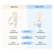 BEAUTY OF JOSEON Relief Sun: Rice + Probiotics (SPF50+ PA++++)