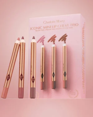 Charlotte Tilbury Mini Iconic Lip Cheat Lip Liner Trio