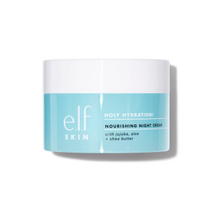 Elf SKIN Holy Hydration! Nourishing Night Cream, Ultra-Hydrating Moisturizer, Infused with Shea Butter, Soothes Skin