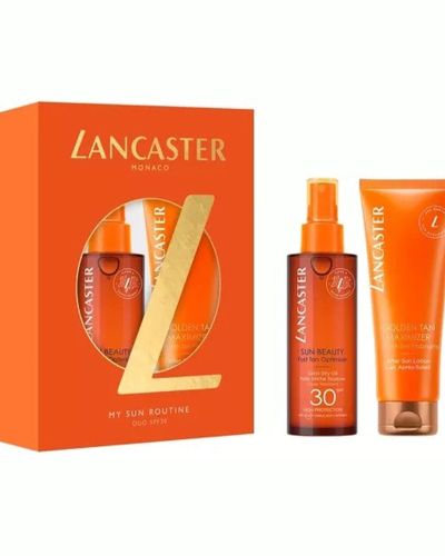 Lancaster Bundle : SATIN DRY OIL(SPF30 150ML & GOLDEN TAN MAXIMIZER 125ML)SP24