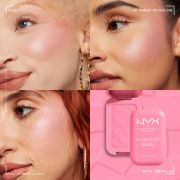 NYX PROFESSIONAL MAKEUP Buttermelt Powder Blush, Fade and Transfer-Resistant Blush, Up to 12HR Make Up Wear, Vegan Formula