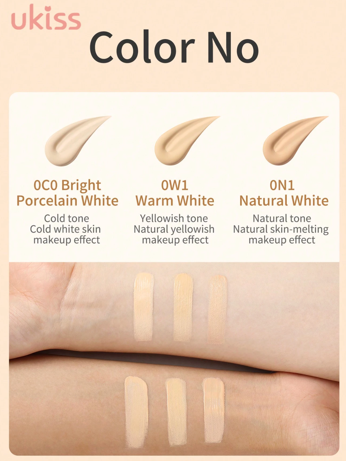 Ukiss Korean Super Stay 12H Liquid Foundation