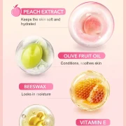 SlowSunday Peach Moisturizing Foot Stick – 30G