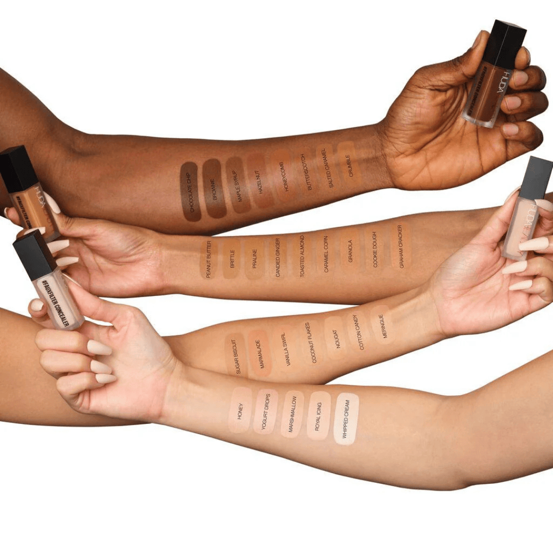 HUDA BEAUTY #FauxFilter Matte Buildable Coverage Waterproof Concealer
