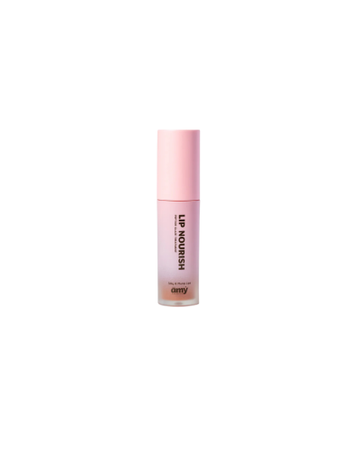 AMY COSMETICS Lip Nourish Peptide Glaze Treatment : Haze- Sheer Nude Brown
