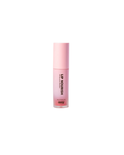 AMY COSMETICS Lip Nourish Peptide Glaze Treatment : Hope- Sheer Rosy Pink