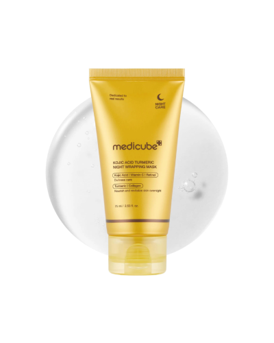 MEDICUBE Night Wrapping Mask Tumeric