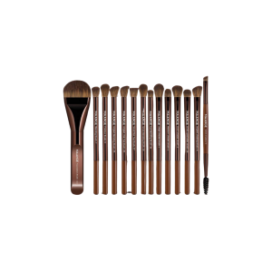 MAANGE 14 pcs Aluminium Tube Eye Makeup Brush Sets