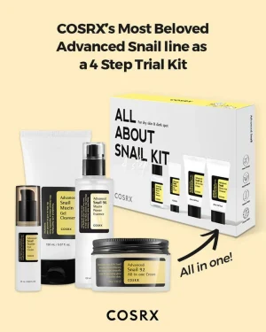 Cosrx ALL ABOUT SNAIL KIT 4-step