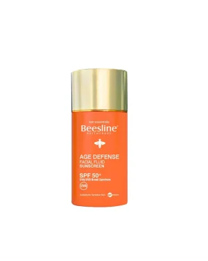 BEESLINE AGE DEFENSE FACIAL FLUID SUNSCREEN SPF50+