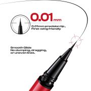 COLORKEY Fine Lasting Liquid Eyeliner Pen N01 Deep Black