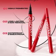 COLORKEY Fine Lasting Liquid Eyeliner Pen N01 Deep Black