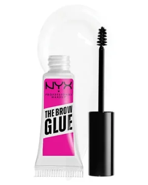 NYX PROFESSIONAL MAKEUP The Brow Glue, Extreme Hold Eyebrow Gel – Clear