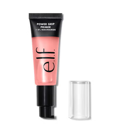 Elf Power Grip Primer + 4% Niacinamide, Gel-Based & Hydrating Face Primer, Evens Skin & Brightens, Grips Makeup, Vegan & Cruelty-Free