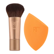 Real Technique Glowstorm Mini Brush + Sponge Set