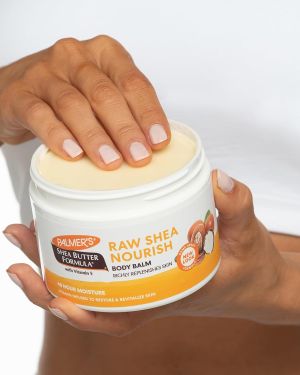 Palmer’s Shea Butter Formula Raw African Shea Butter Balm, Nourishing Body Moisturizer