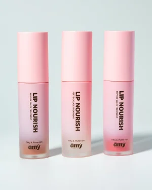 Amy Cosmetics Lip Nourish Trio-Peptide Glaze Treatment