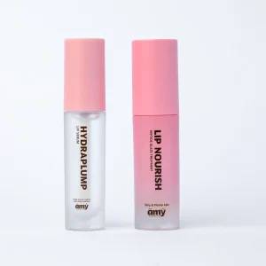 Amy Cosmetics Hydrating and Moisturizing Lipcare Duo - Clear