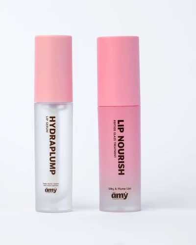 Amy Cosmetics Hydrating and Moisturizing Lipcare Duo – Clear