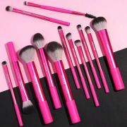 MAANGE 13 PCS PINK PROFESSIONAL MAKEUP BRUSH SET