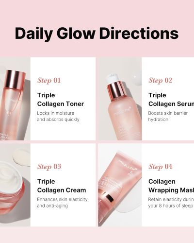 Medicube Collagen Booster Glow  Trial Kit travel size