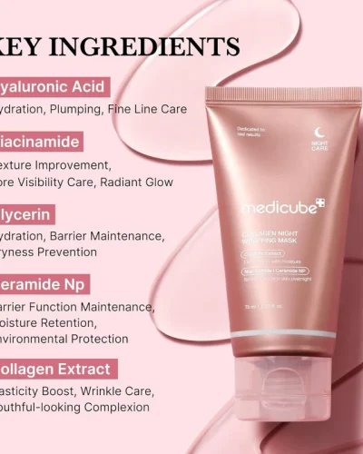 MEDICUBE Collagen Night Wrapping Mask