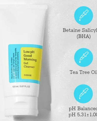 COSRX Low pH Good Morning Gel Cleanser