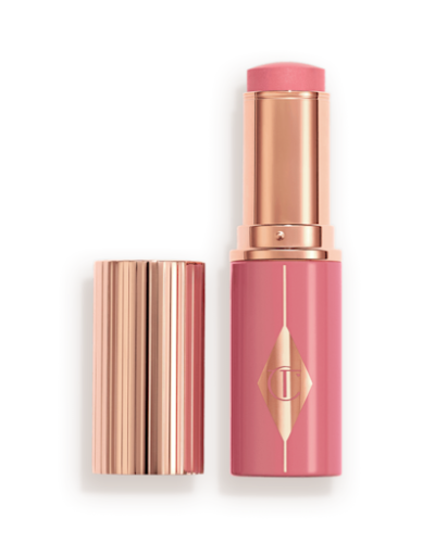 Charlotte Tilbury  Unreal Lip + Cheek Glow Blush Stick with Hyaluronic Acid