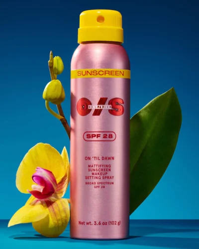 ONE/SIZE by Patrick Starrr  On ‘Til Dawn Mattifying Sunscreen Makeup Setting Spray SPF 28