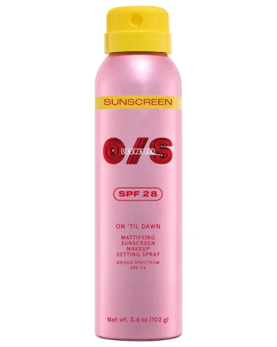 ONE/SIZE by Patrick Starrr  On ‘Til Dawn Mattifying Sunscreen Makeup Setting Spray SPF 28