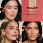 NUDESTIX Nudies Matte Blush + Glow Core