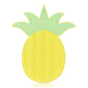 eklips Makeup Brush Cleaning Pad Pineapple