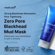 MEDICUBE Zero Pore Blackhead Mud Mask