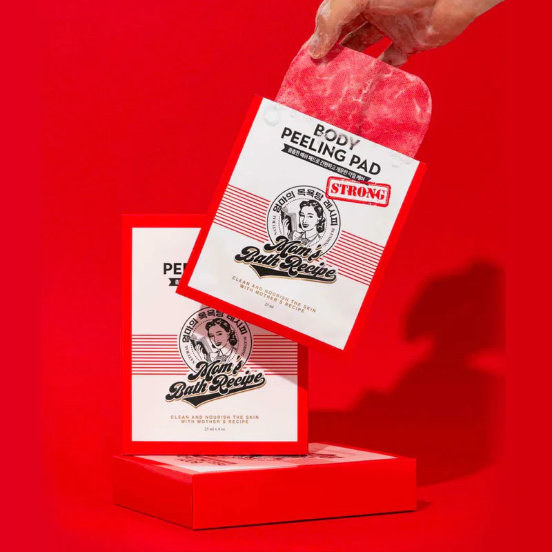 Mom’s Bath Recipe Body Peeling Pad – Strong Care